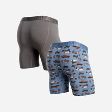 Load image into Gallery viewer, BN3TH - Classic Icon Boxer Brief 2pk - Gargoyle/On The Road Fog
