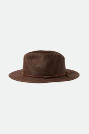 Brixton - Wesley Straw Packable Fedora