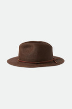 Load image into Gallery viewer, Brixton - Wesley Straw Packable Fedora
