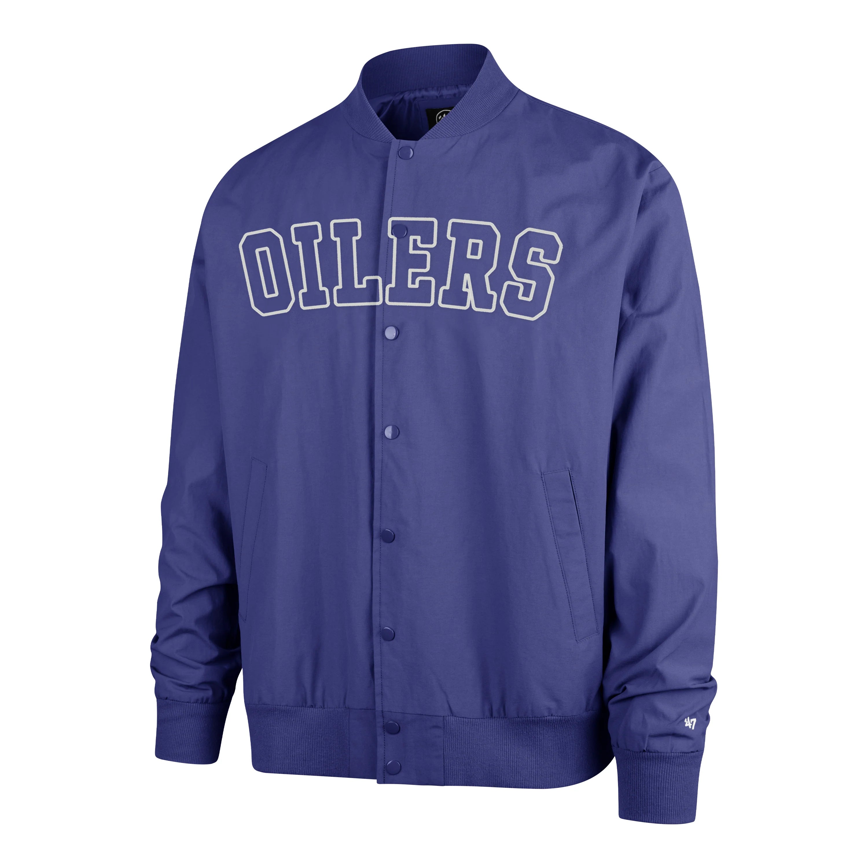 '47 - NHL Edmonton Oilers Trademark Twill Bomber