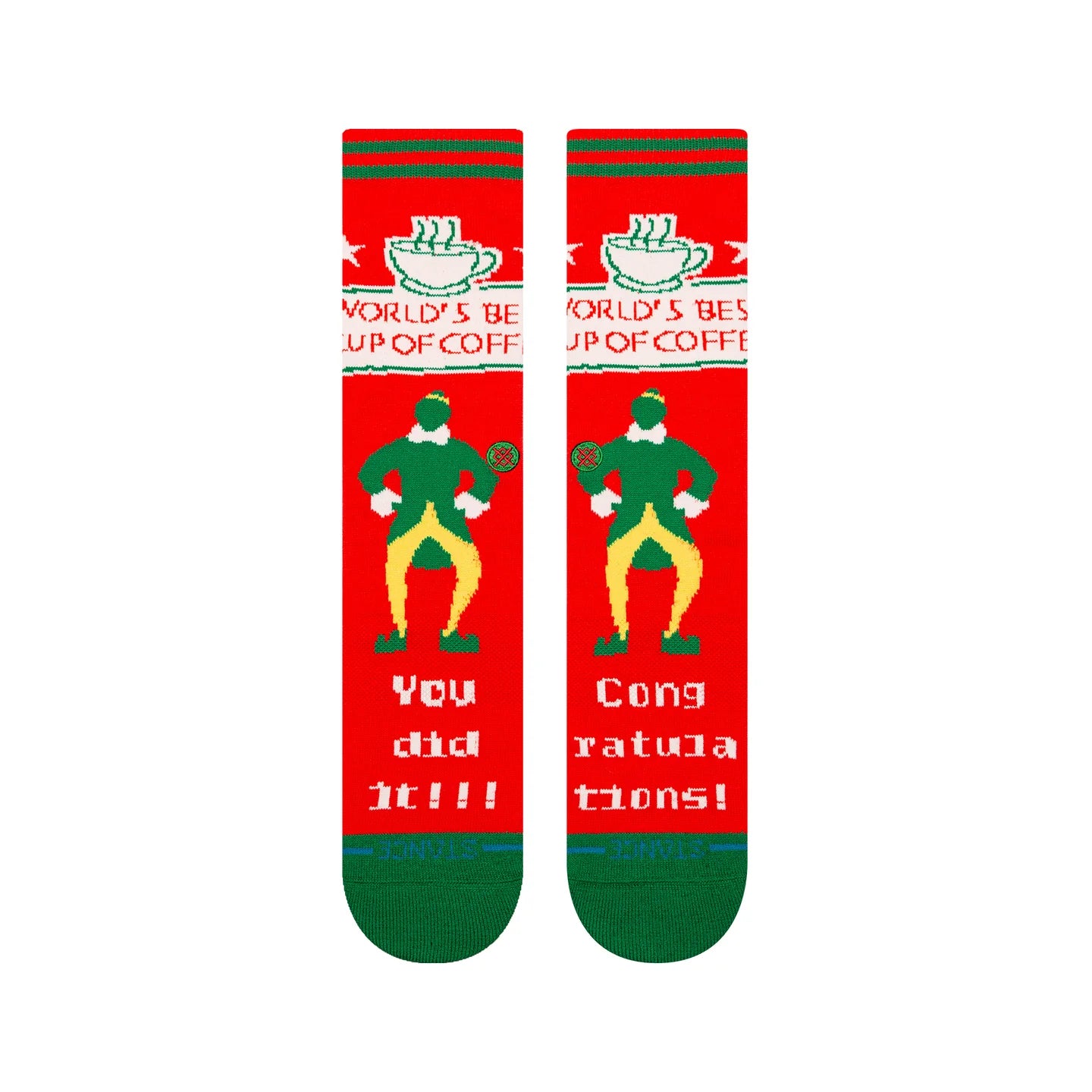 Stance - Elf Worlds Best Crew Socks