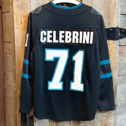 NHL - San Jose Sharks Macklin Celebrini Carbon Replica Jersey