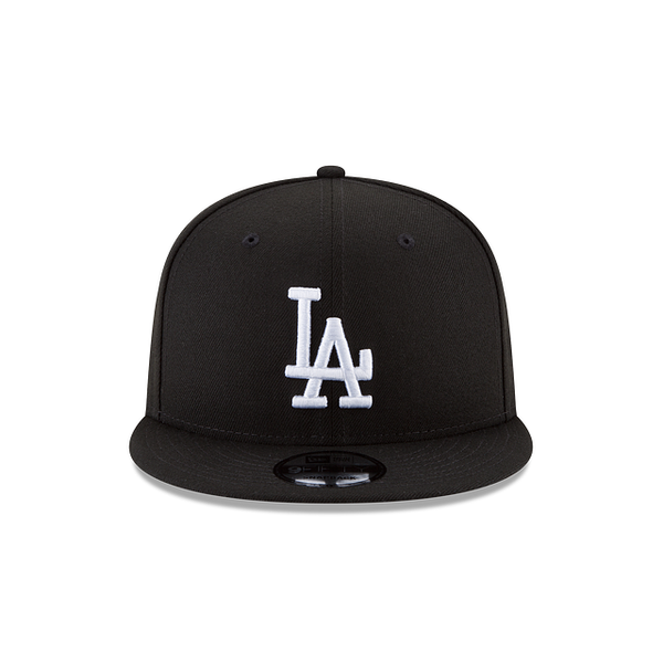 New Era - MLB Los Angelos Dodgers Basic Snapback Black/White