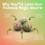 Barnetts - Mega Sour - Zombie Bombz