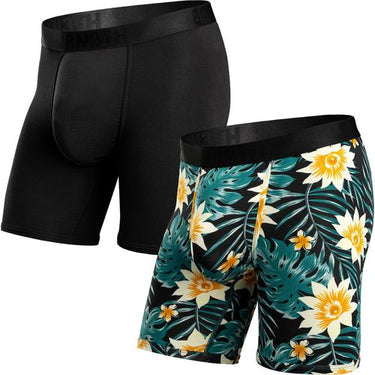 BN3TH - Classic Icon Boxer Brief 2pk - Black/Tropical Floral