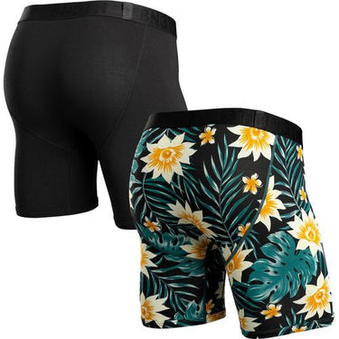 BN3TH - Classic Icon Boxer Brief 2pk - Black/Tropical Floral