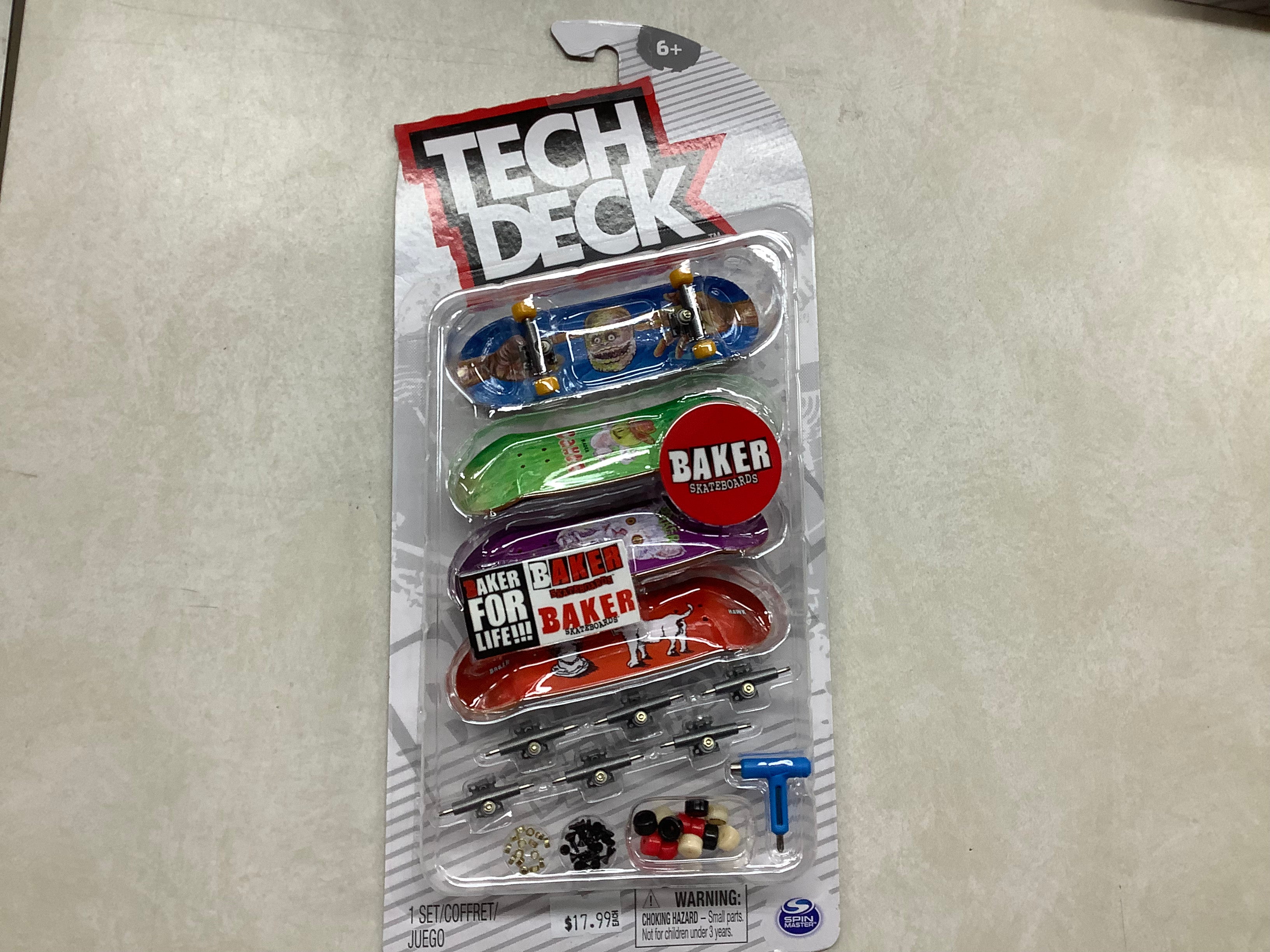 Tech Deck 4 Pack