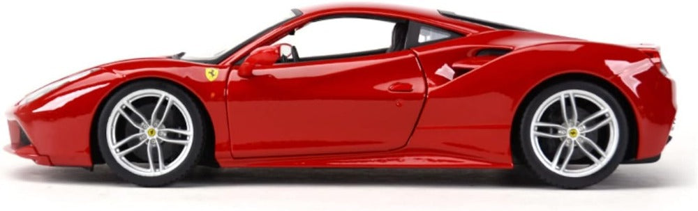 Bburago -  2017 Ferrari 488 GTB 1:18 Scale Die-Cast Model Car