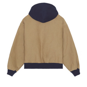 Brixton - Canvas Hooded Bomber Jacket