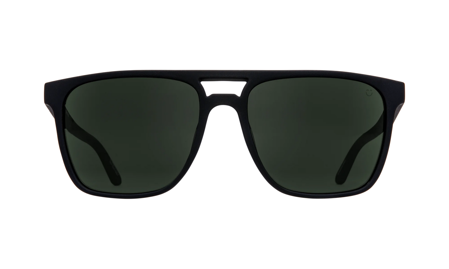 Spy - Czar Soft Matte Black - Happy Grey Green