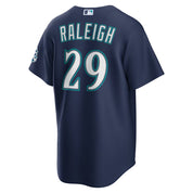 MLB - Seattle Mariners Cal Raleigh Blue Jersey 50th Season