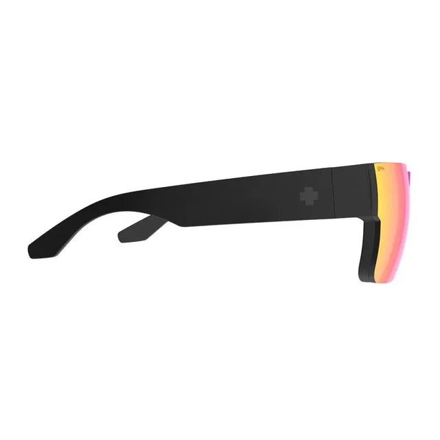 Spy - Cyrus Switch Matte Black Happy Grey Green Happy Grey Green Pink Mirror Sunglasses