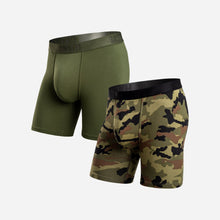 Load image into Gallery viewer, BN3TH - Classic Icon Boxer Brief 2pk - Pine/Camo Green
