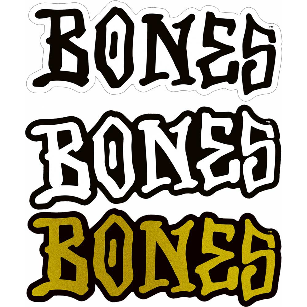 Bones - Bones Wheels Logo Sticker