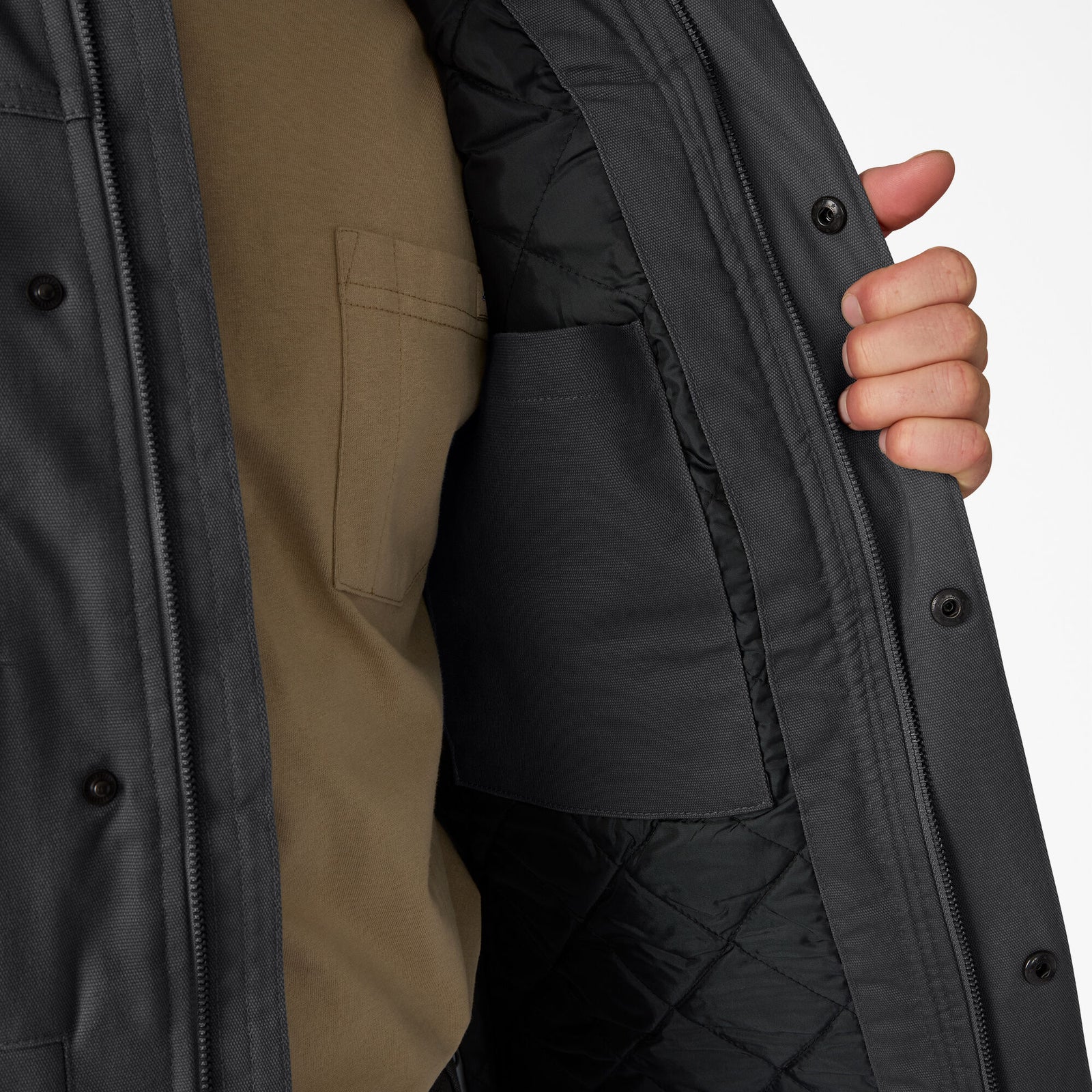 Dickies - TradeBuilt Lined Woven Duck Shirt Jacket