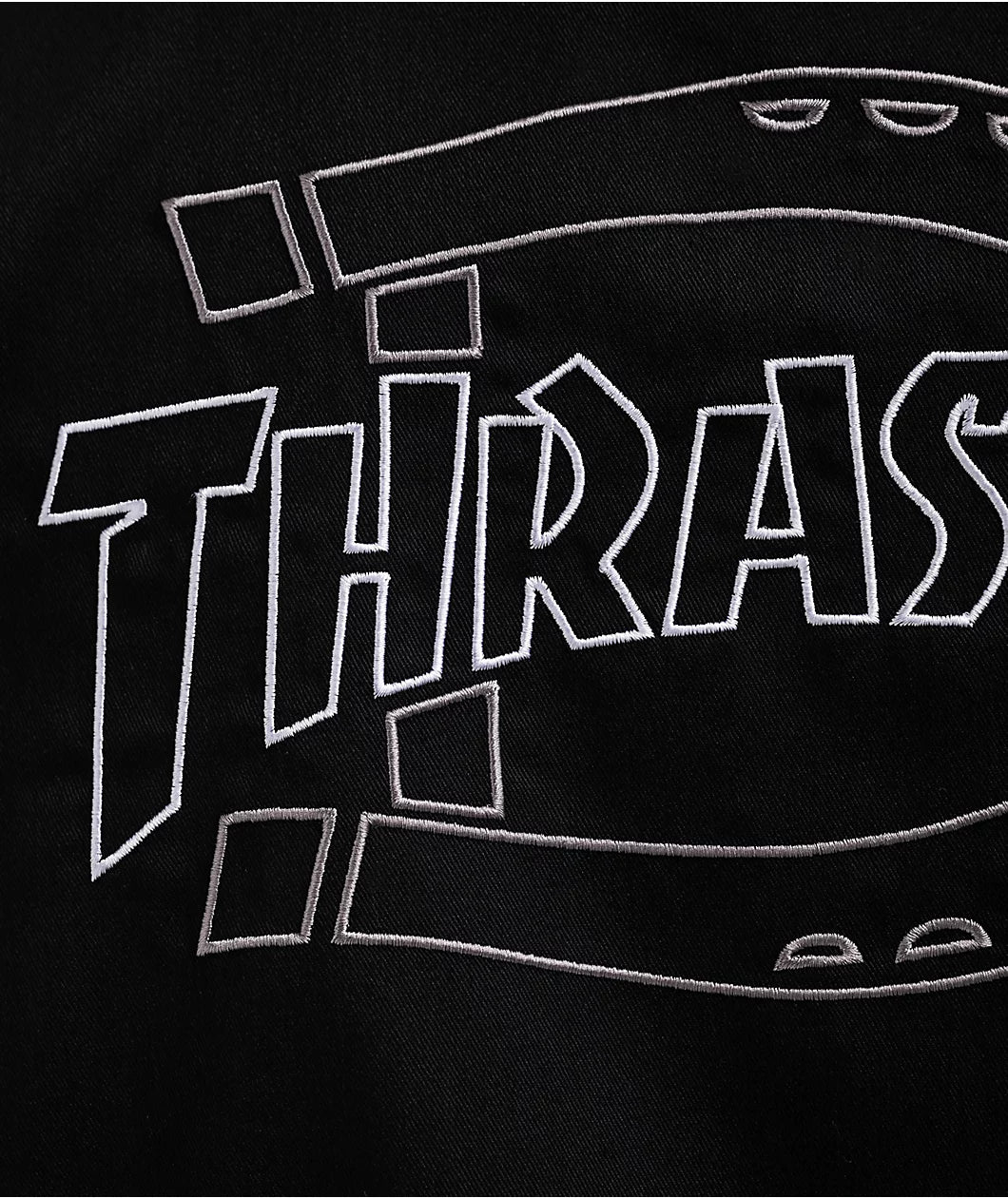 Dickies x Thrasher - Black Woven Work Shirt
