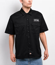 Dickies x Thrasher - Black Woven Work Shirt
