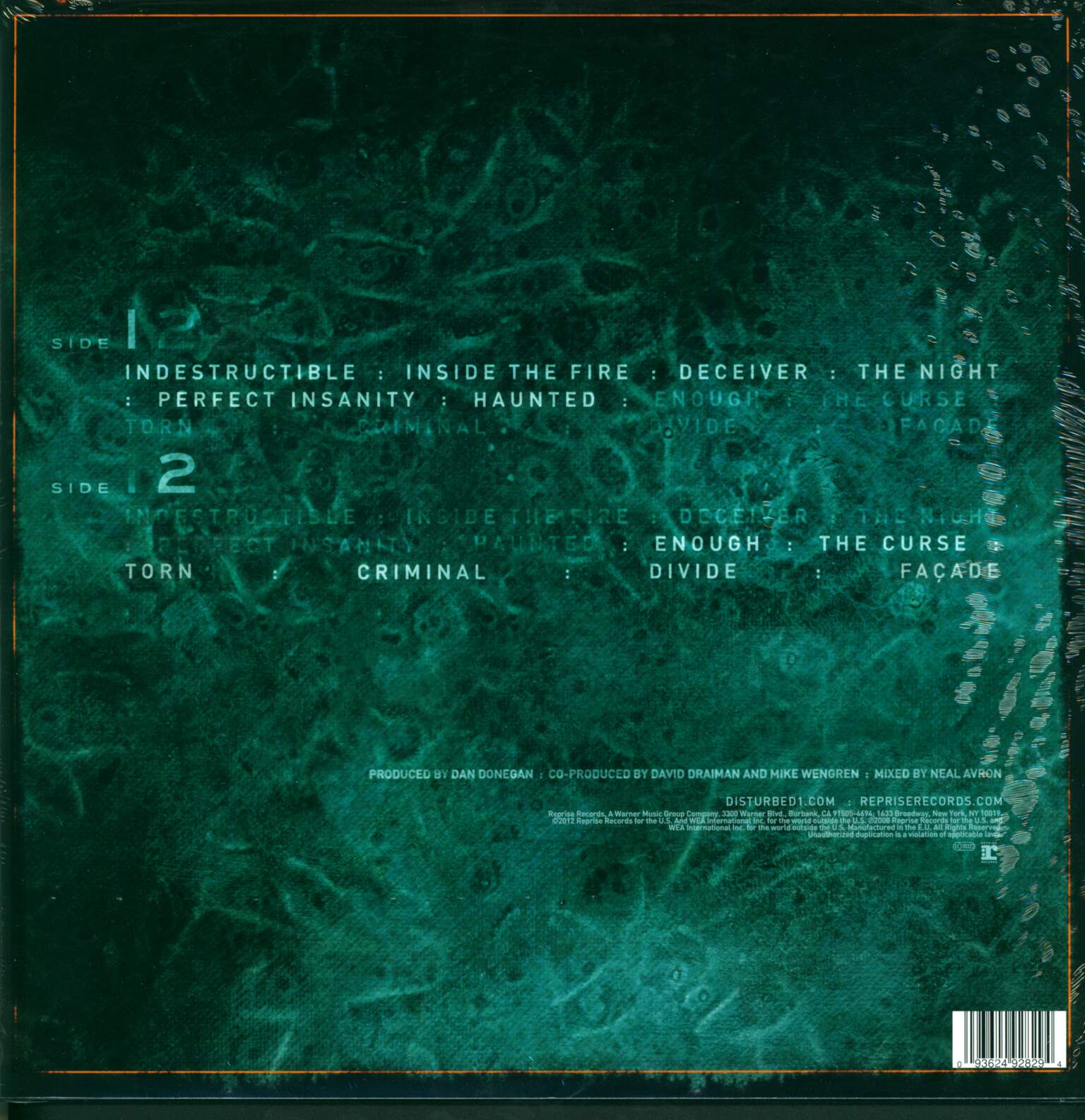 Disturbed - Indestructible (LP)