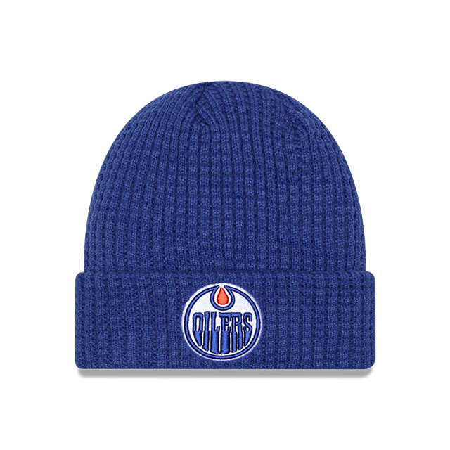 New Era - NHL Edmonton Oilers Waffle Knit Beanie