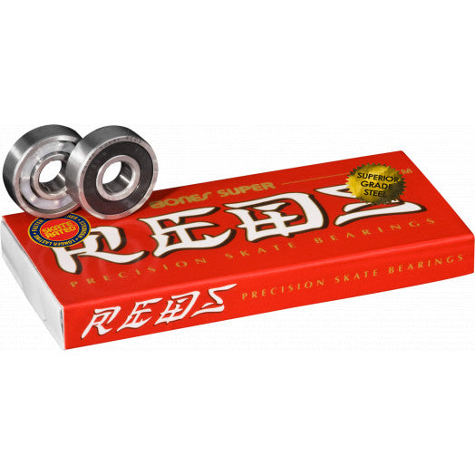 Bones - Super Reds Bearings (Set of 8)