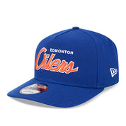 New Era - 9Fifty Edmonton Oilers A-Frame Snapback Blue