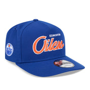 New Era - 9Fifty Edmonton Oilers A-Frame Snapback Blue