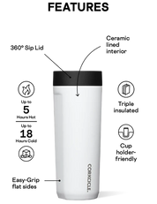 Corkcicle - Commuter Cup 17oz