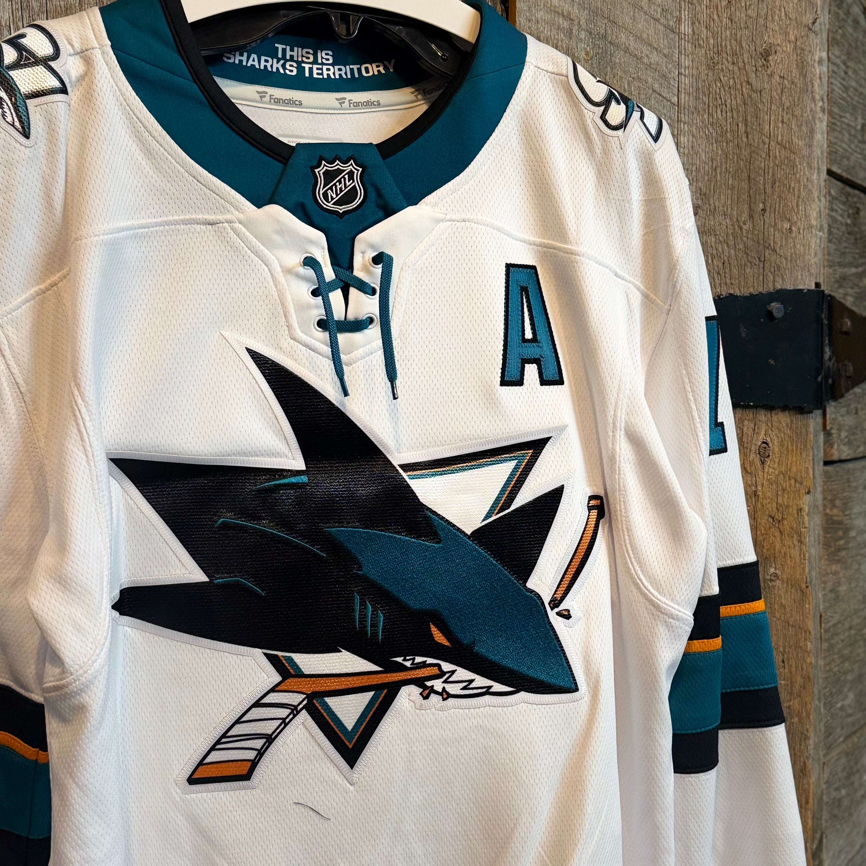 NHL - San Jose Sharks Macklin Celebrini Away Jersey