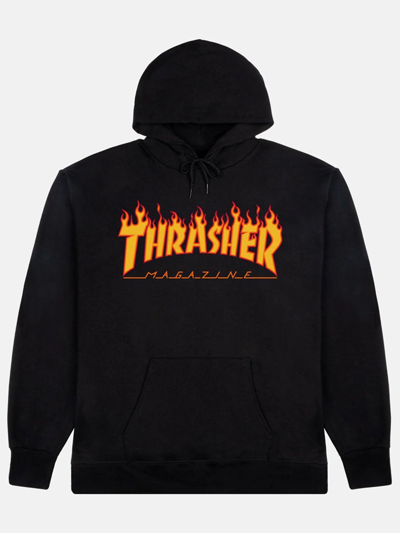 Thrasher - Flame Logo Hoodie Black