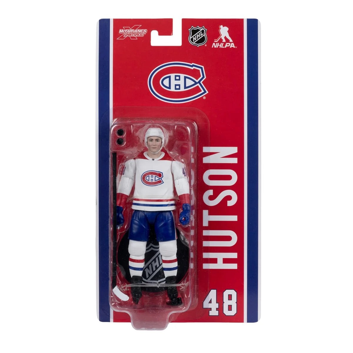 McFarlane - SportsPicks Montreal Canadiens Lane Hutson 6-Inch Scale Articulated Action Figure