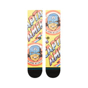 Stance - No Cavities Captain America Crew Sock