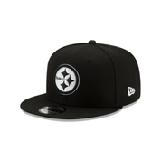 New Era -  NFL Pittsburgh Steelers Snapback Black and White