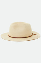 Load image into Gallery viewer, Brixton - Wesley Straw Packable Fedora
