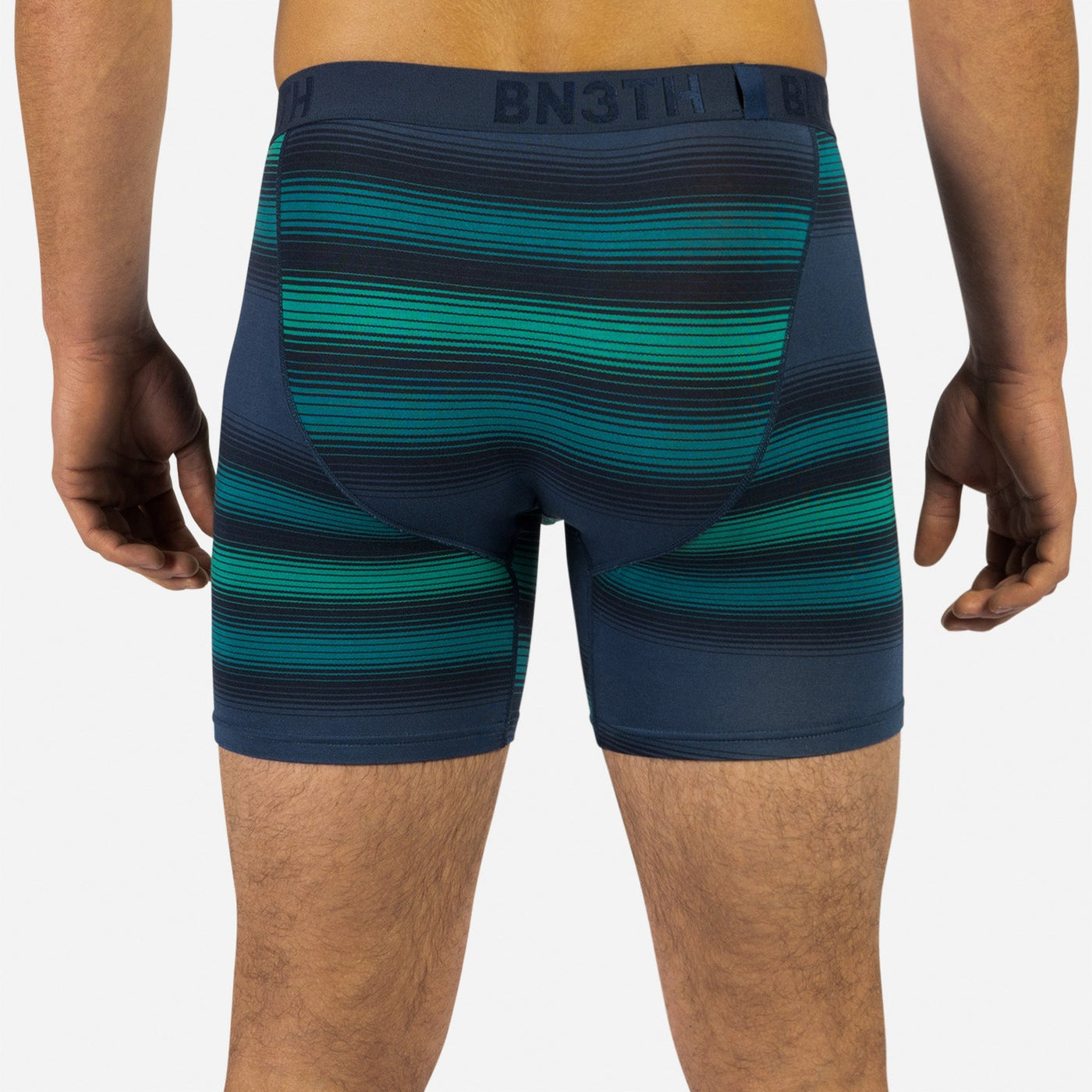 BN3TH - Classic Icon Boxer - Rhythm Stripe Navy