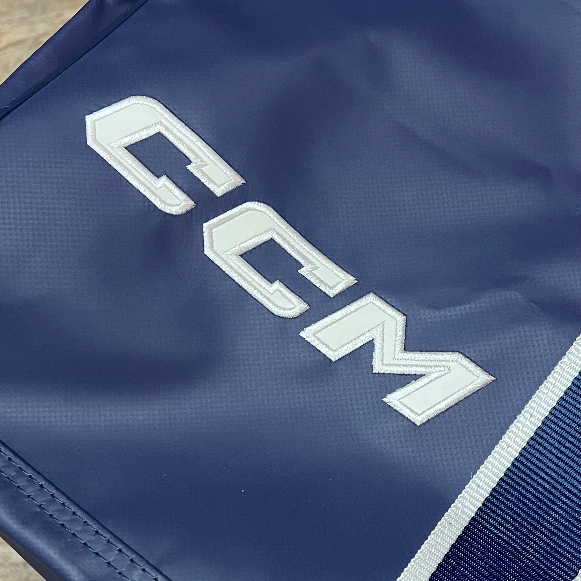 CCM - Navy/White 32’ Hockey Bag - Custom ST. Paul Canadiens