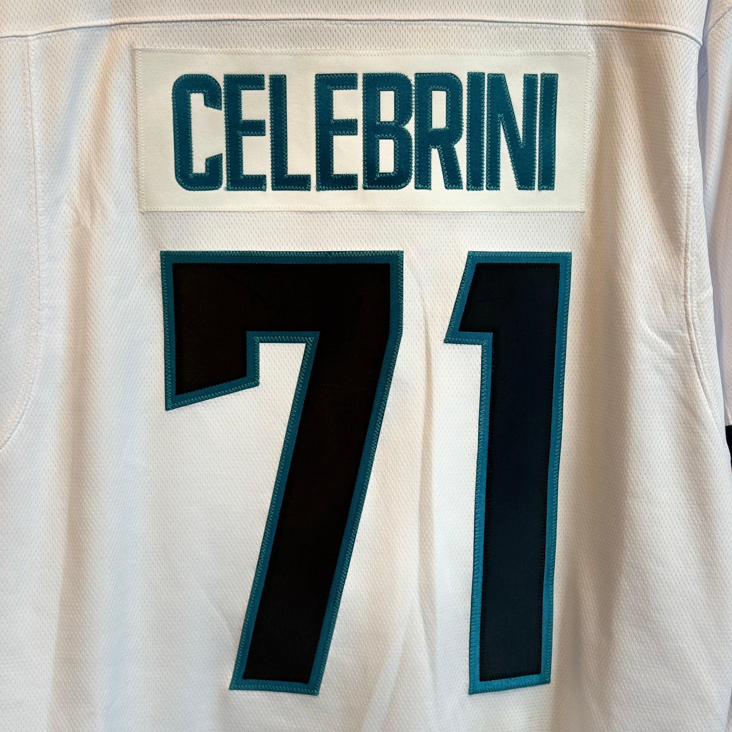 NHL - San Jose Sharks Maklin Celebrini Breakaway Away Jersey