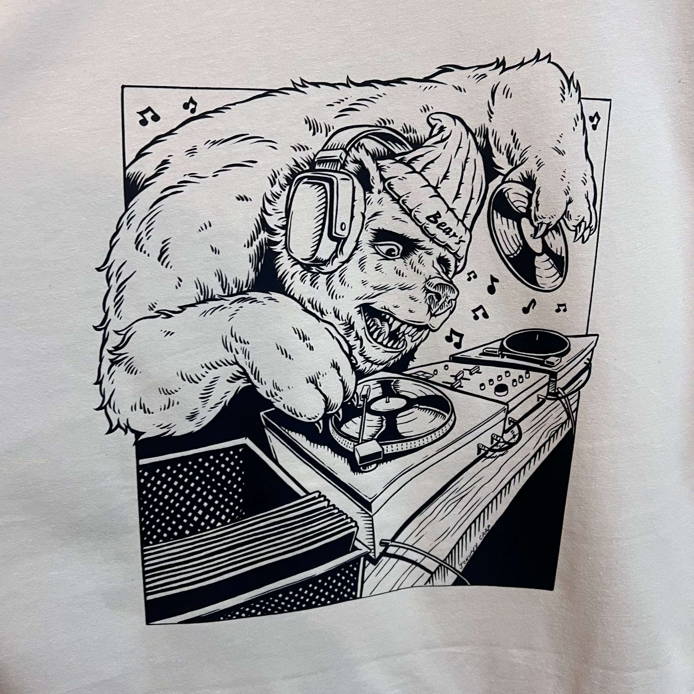 Bears BMX & BS - Ringer Tee White