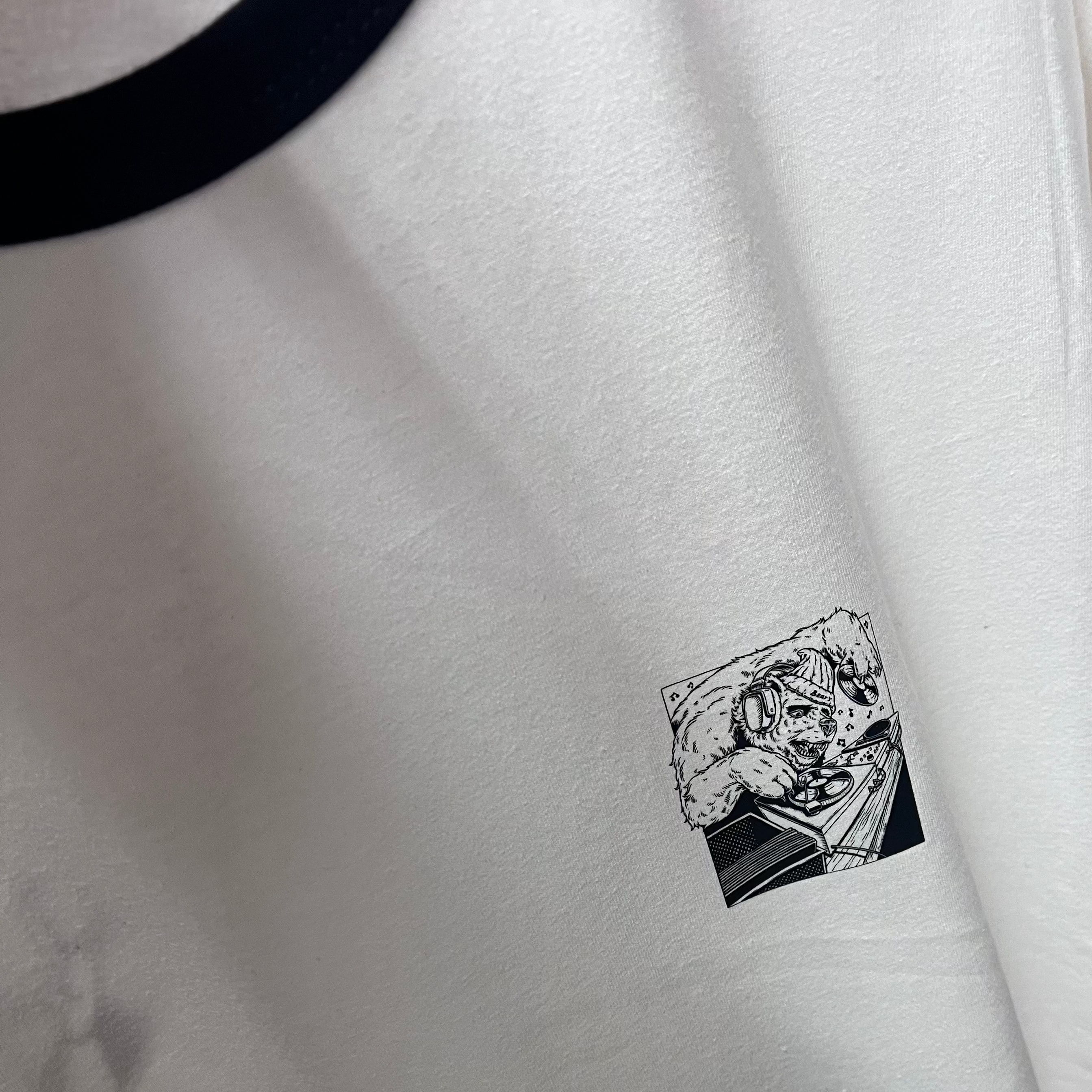 Bears BMX & BS - Ringer Tee White