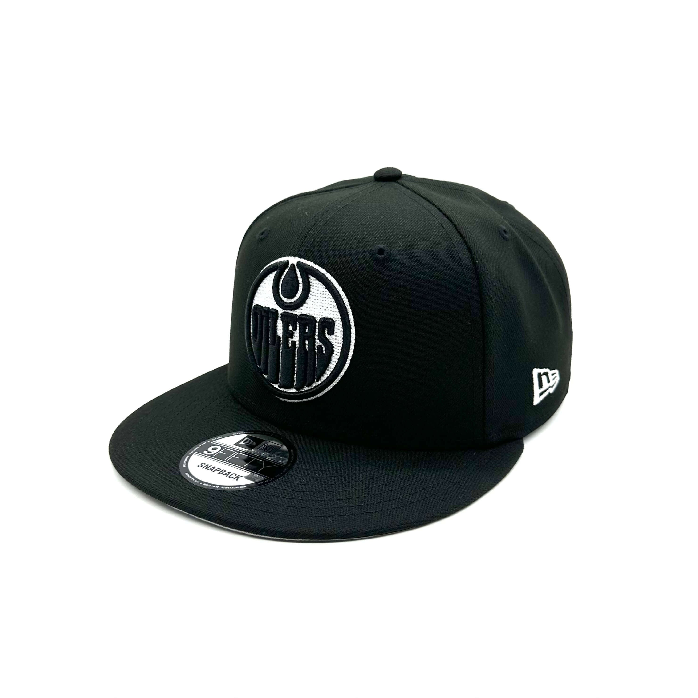 New Era - Edmonton Oilers Black/White