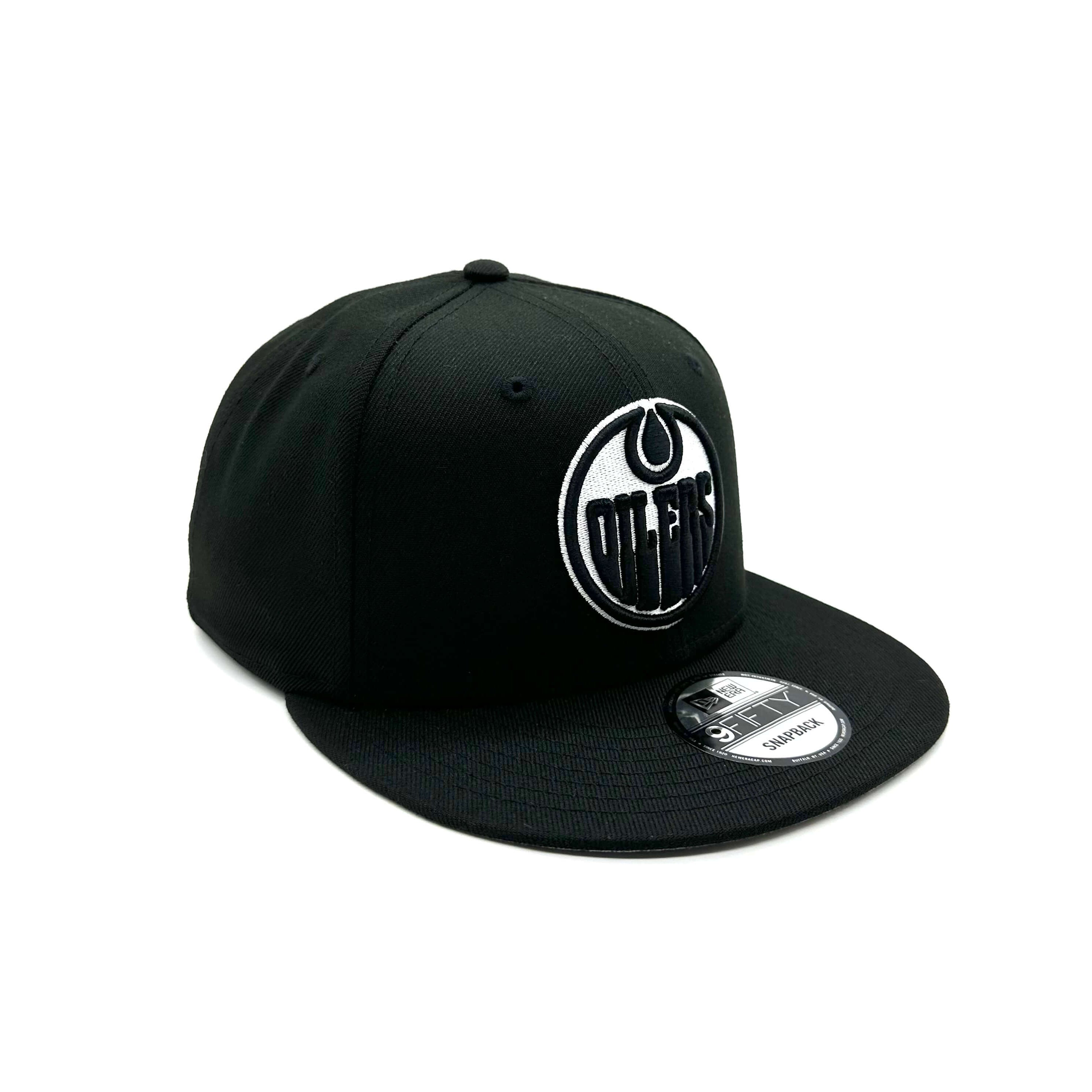 New Era - Edmonton Oilers Black/White