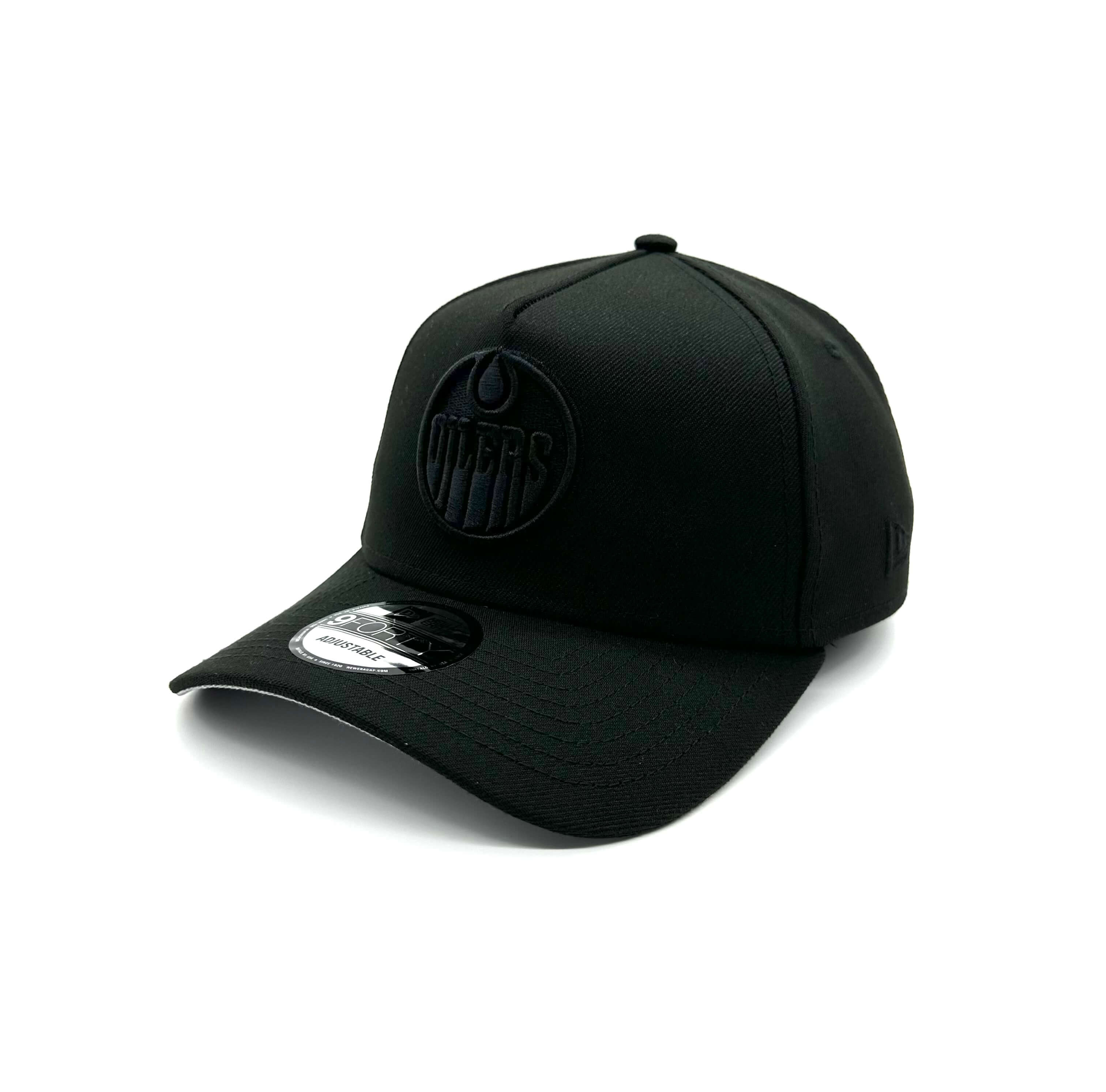 New Era - 9Forty Edmonton Oilers Black/Black