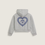 Vans - Lacey Daze Retro Full Zip Hoodie Cement Heather