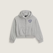 Vans - Lacey Daze Retro Full Zip Hoodie Cement Heather