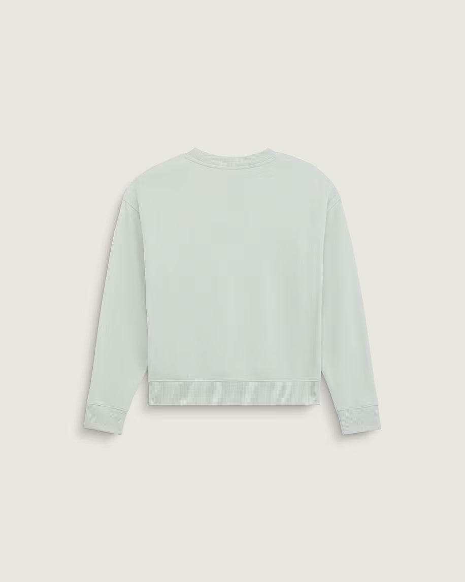 Vans - Kids Script Logo Oversized Crew Sweatshirt