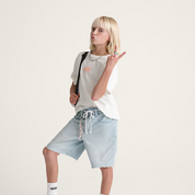 Vans - Kids Sirelle Cut-Off Jorts Light Stonewash