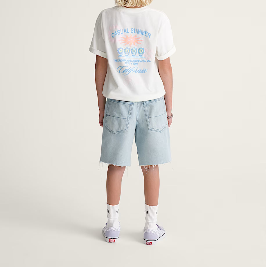Vans - Kids Sirelle Cut-Off Jorts Light Stonewash
