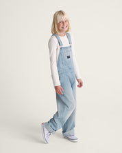 Vans - Kids Sirelle Denim Overalls Stonewash Blue