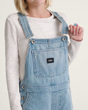 Vans - Kids Sirelle Denim Overalls Stonewash Blue