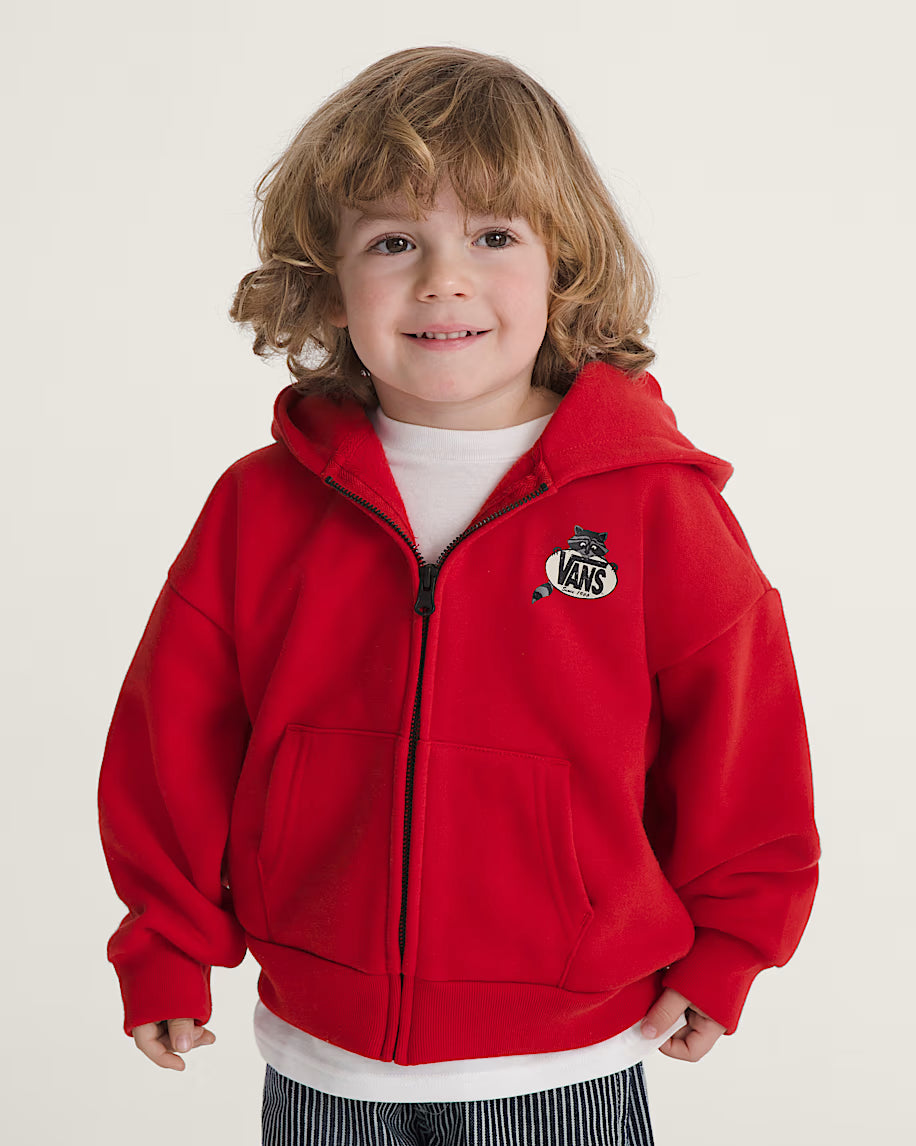 Vans - Little Kids Dumpster Raccoon Zip Hoodie