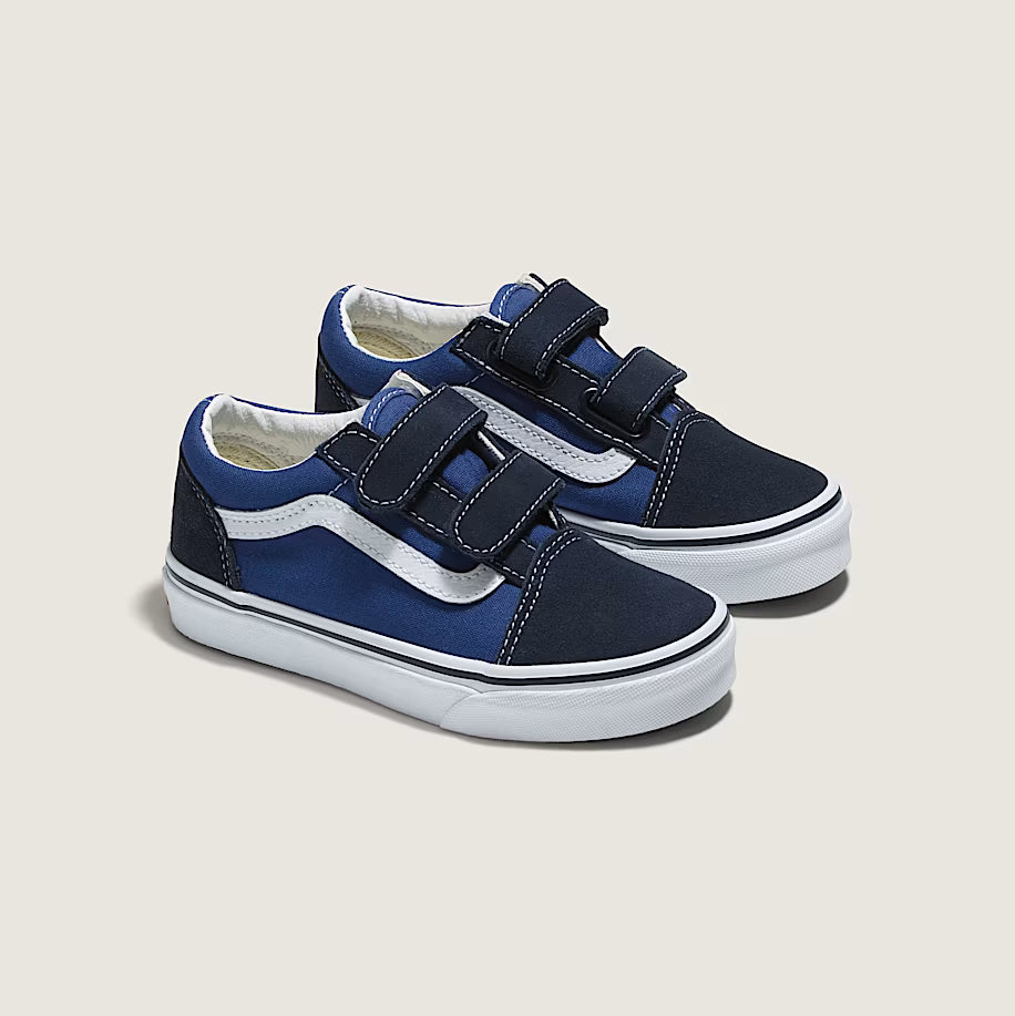Vans - Old Skool V Bleu Marine Enfant